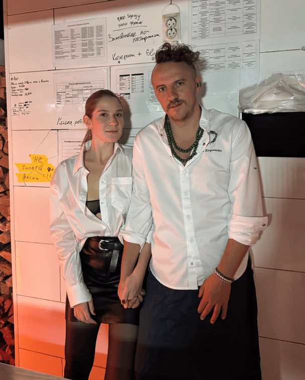 Євген Клопотенко і Катерина Воскресенська / © instagram.com/klopotenko