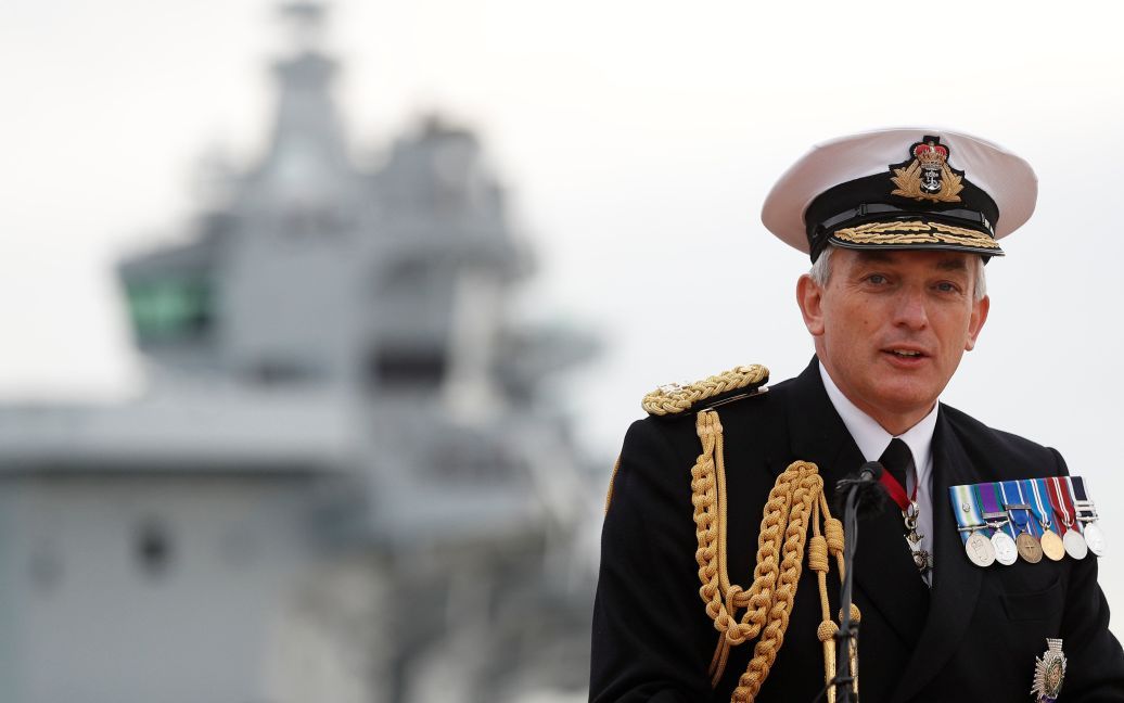 Глава Королівського військово-морського флоту адмірал сер Філіп Джонс / © Reuters