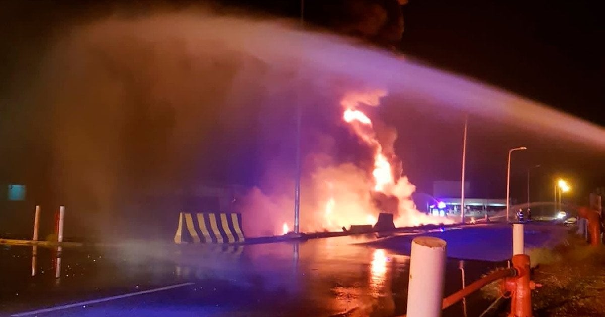 Пожежа на нафтовому терсміналі