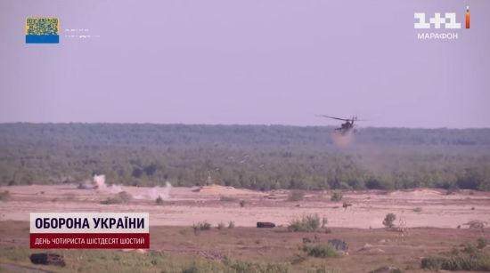 З неба видніше, як вибити ворога: пілоти гелікоптерів провели масштабні навчання