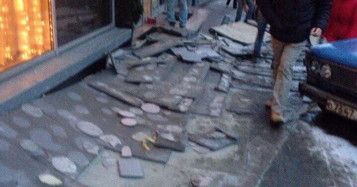 готель Львів обвал / © Варта1