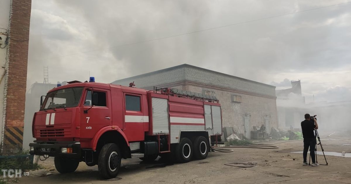 пожежа на Куренівці / © Фото Дмитрия Святненко/ТСН