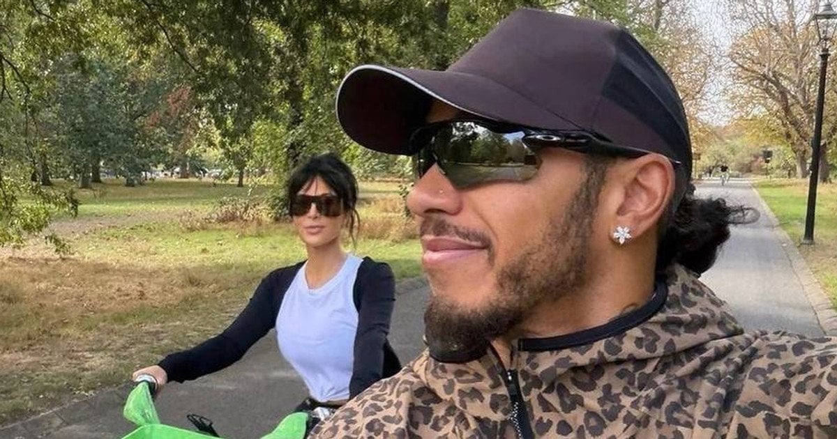 Кім Кардашян і Льюїс Гемілтон, фото: instagram.com/lewishamilton