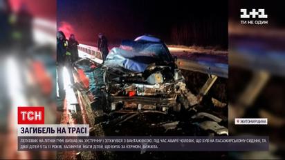 ДТП в Житомирской области: погибли отец и два сына 11 и 5 лет
