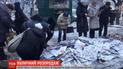 Черная пятница по-черновицки: видео безумной распродажи женских чулок стало вирусным
