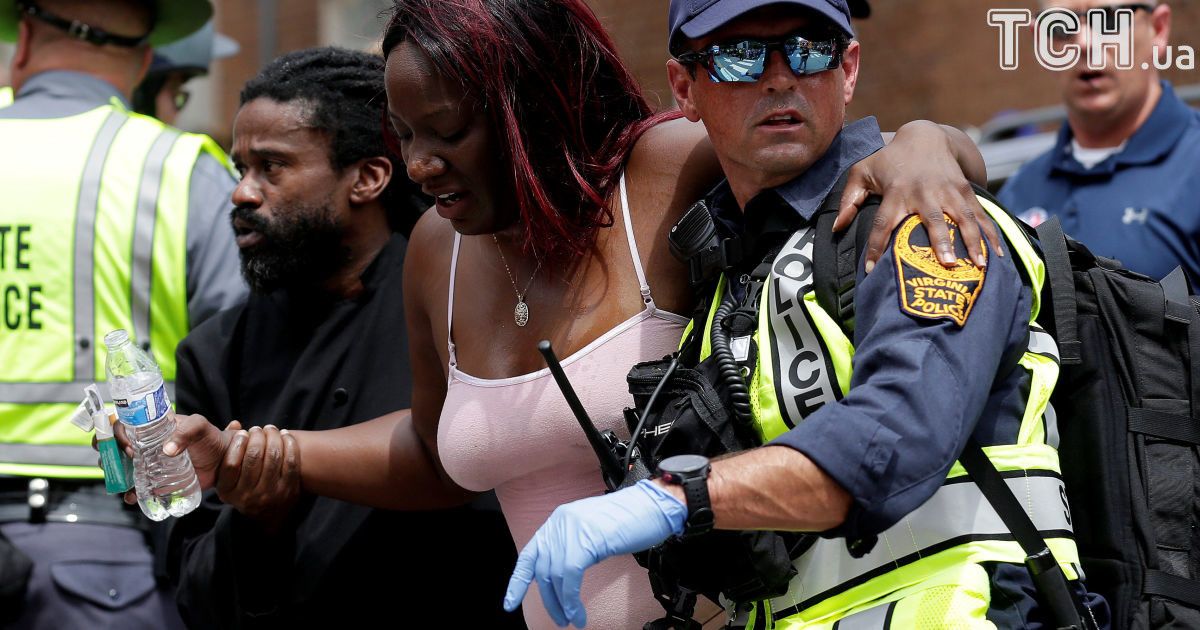 наїзд авто на протестувальників у Вірджинії в США_9 / © Reuters