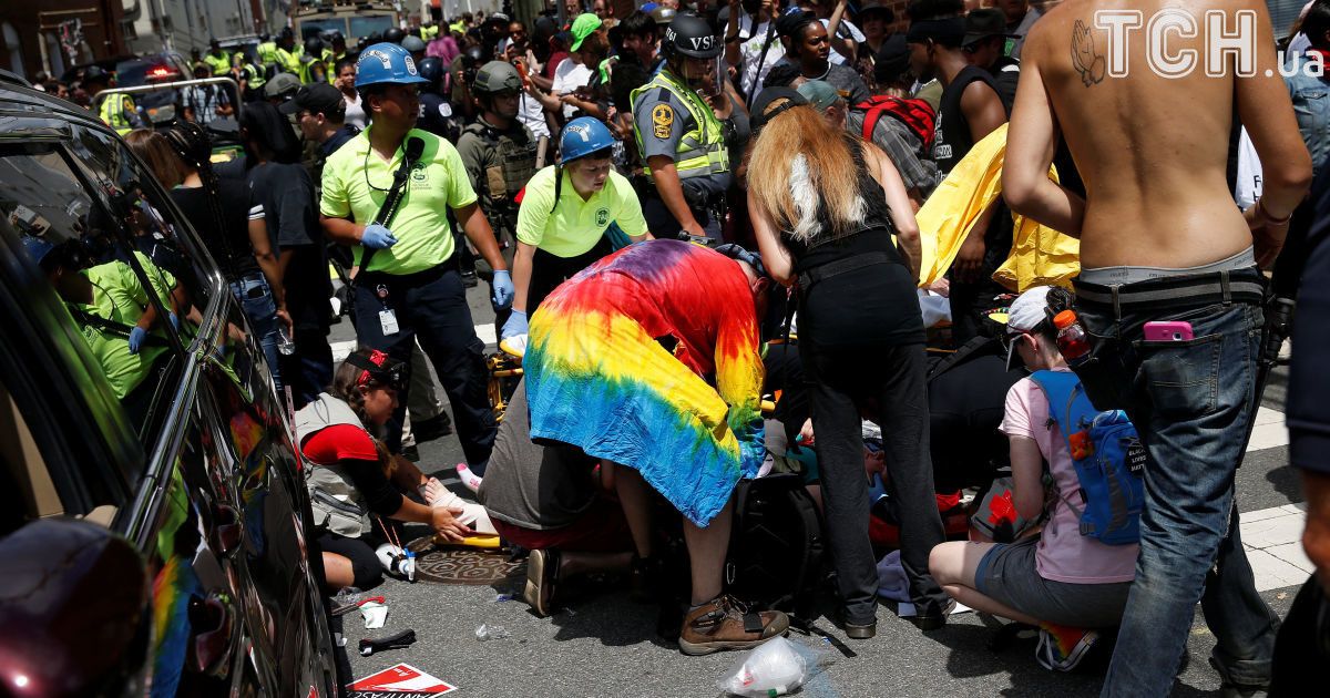 наїзд авто на протестувальників у Вірджинії в США_18 / © Reuters