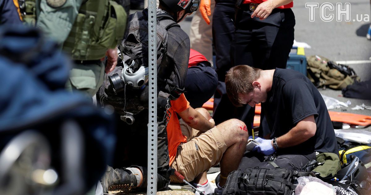 наїзд авто на протестувальників у Вірджинії в США_19 / © Reuters