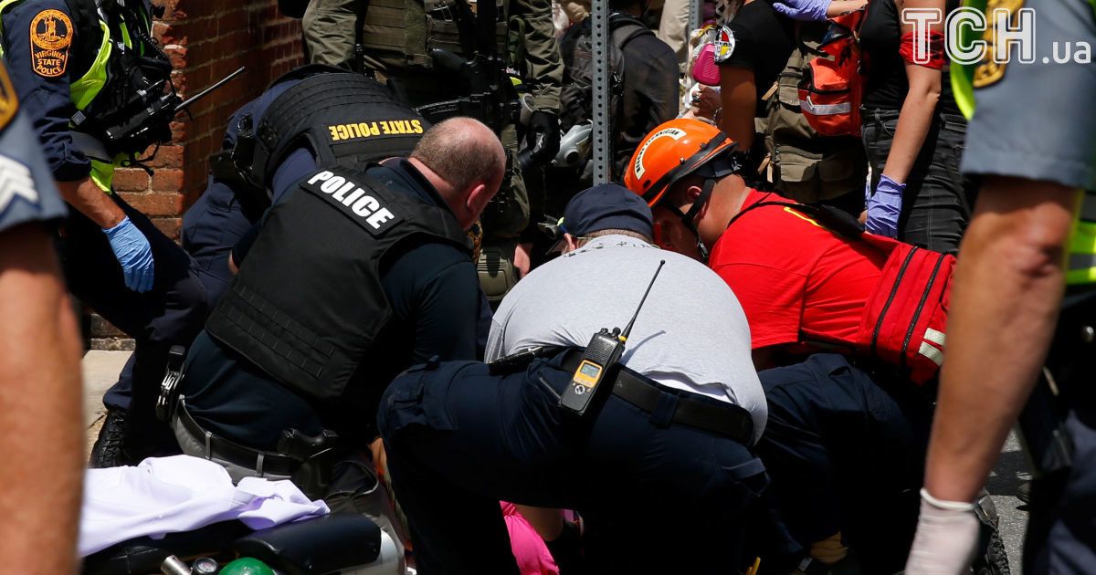 наїзд авто на протестувальників у Вірджинії в США_6 / © Reuters