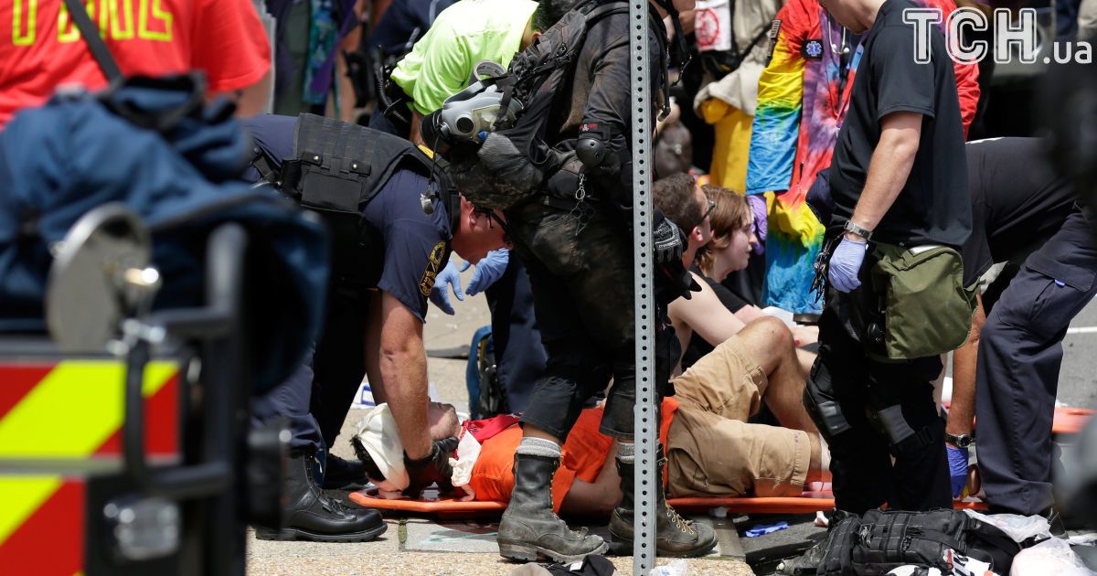 наїзд авто на протестувальників у Вірджинії в США_3 / © Reuters