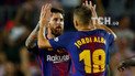 Барселона - Реал - 1:3. Лионель Месси празднует взятие ворот