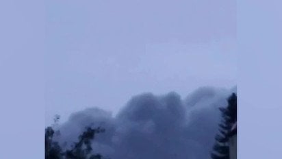 Атака по Львову 5 жовтня - місто затягнуло чорним димом