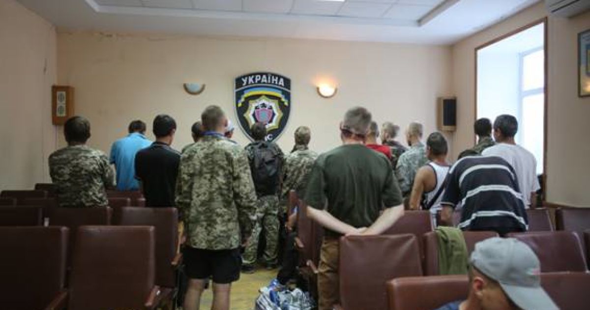 ПсевдоАТОвці у Києві_1 / © ГУ Национальной полиции в Киеве