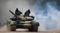 Вблизи зоны АТО украинские военные в темноте запустили противотанковые ракеты