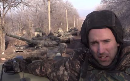 Журналист Russia Today "засветил" современные российские танки под Дебальцево