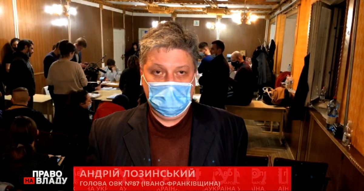 Довибори до Верховної Ради на Прикарпатті: голова ОВК розповів про ситуацію з підрахунком голосів