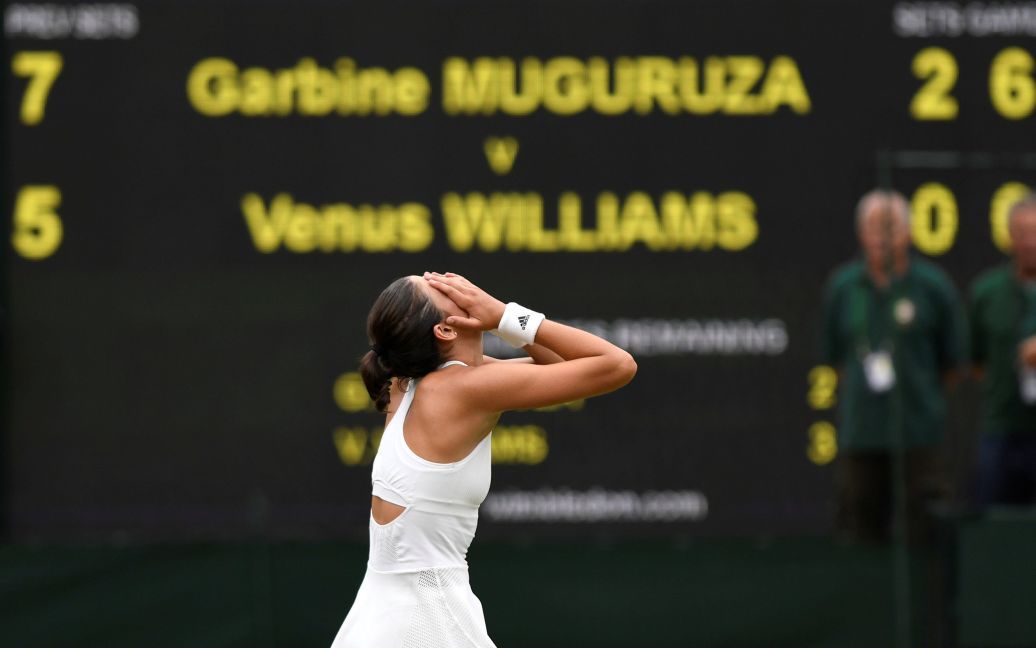 Фінал Wimbledon 2017 Гарбіньє&nbsp; Мугуруса - Вінус Вільямс / © Reuters