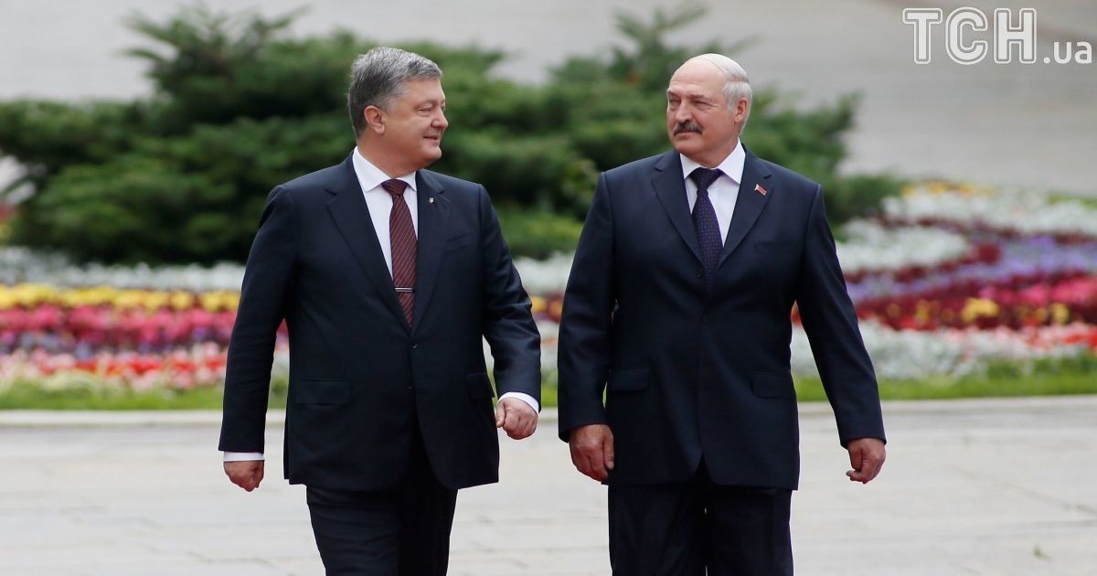 Білорусь - не плацдарм для РФ. Про що у Києві говорили Порошенко з Лукашенком