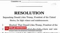 У конгрес США внесли перший законопроект про відставку Трампа