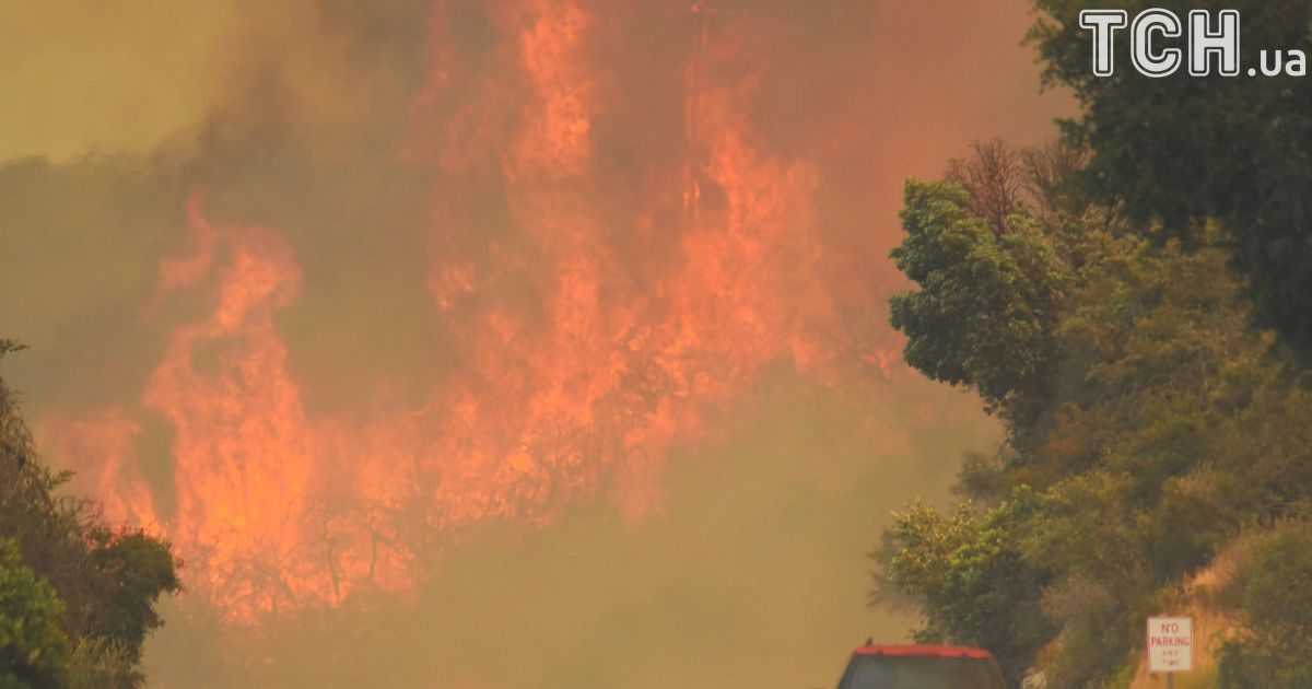 Тысячи эвакуированных и первые пострадавшие: в Калифорнии распространяются лесные пожары