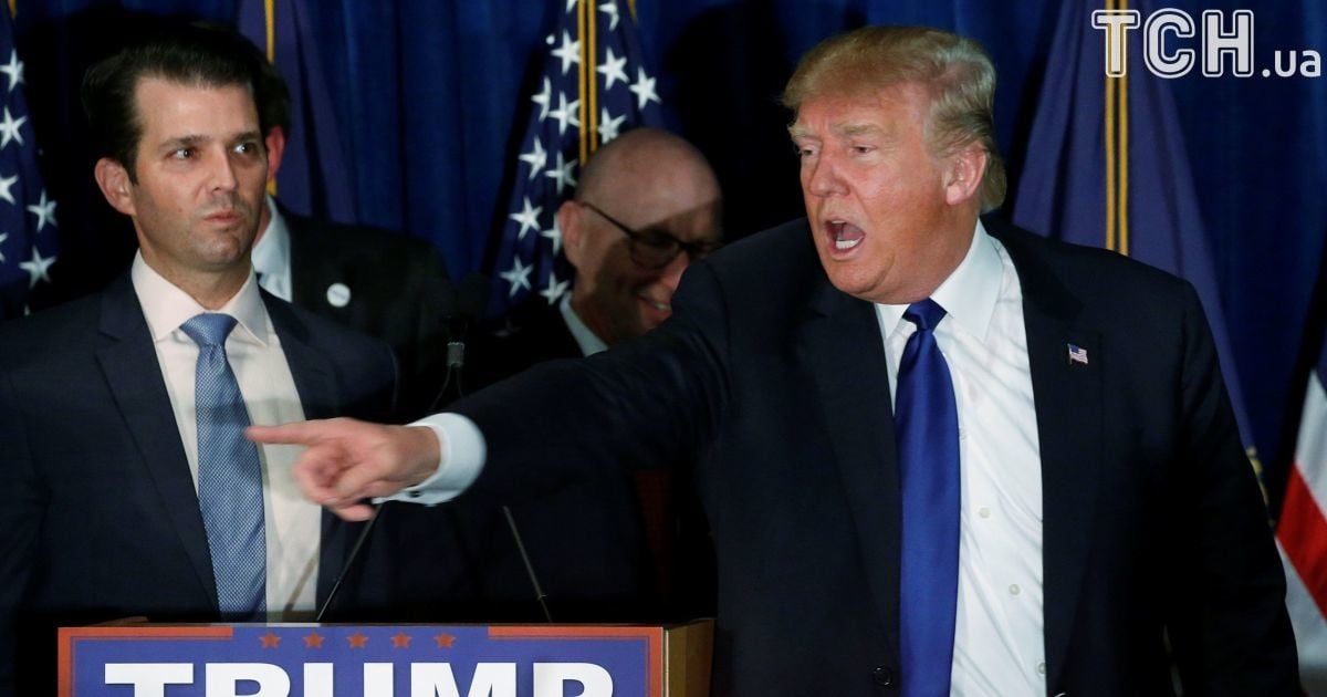 Білий дім підтвердив, що Трамп допомагав синові написати заяву щодо його зустрічі з "прокремлівським" юристом