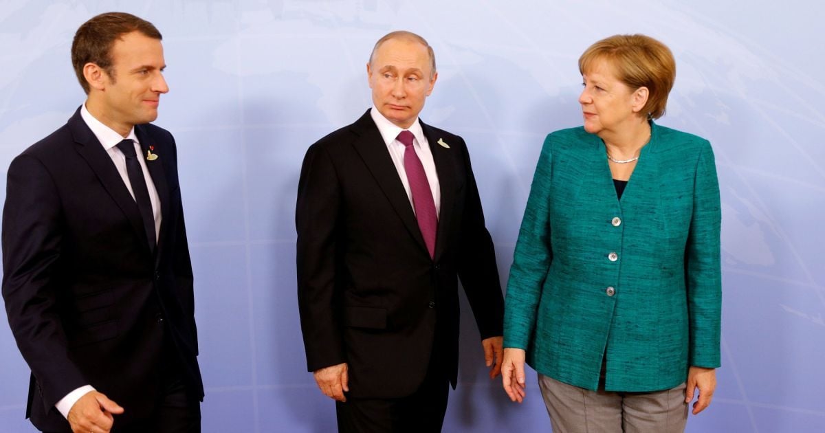 Меркель, Макрон і Путін домовилися щодо ситуації на сході України