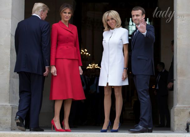Мелания Трамп и Брижит Макрон / © Reuters