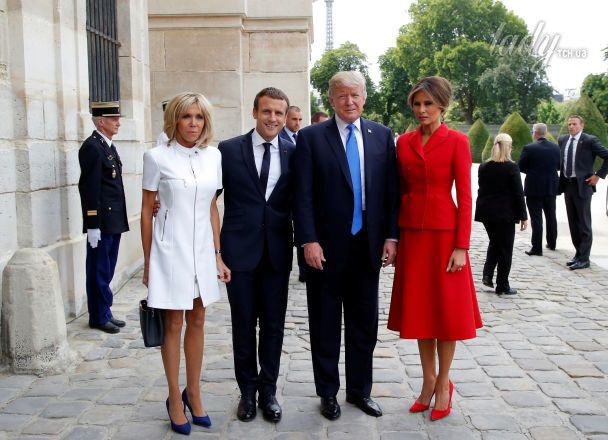 Мелания Трамп и Брижит Макрон / © Reuters