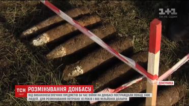 Аби розмінувати Донбас, потрібно 800 мільйонів доларів та десяток років