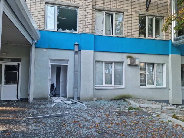Окупанти обстріляли лікарню в Херсоні / © Міністерство охорони здоров’я України