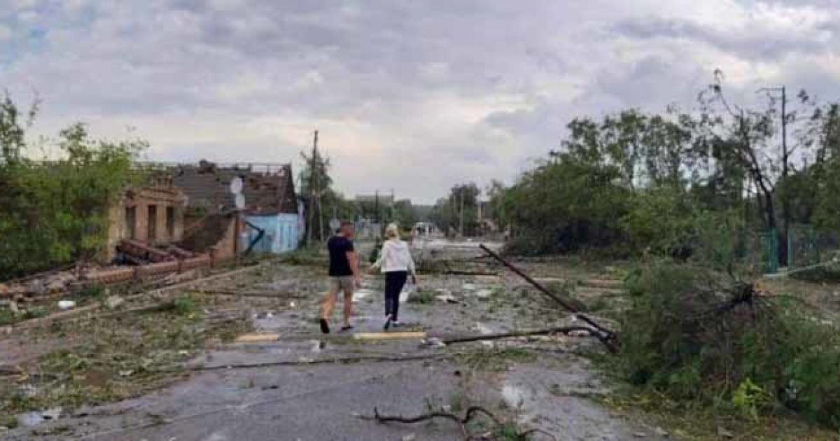 Ураган в Херсонській області