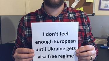 Учасники флемшобу на підтримку українців / © Facebook/George Marjanishvili