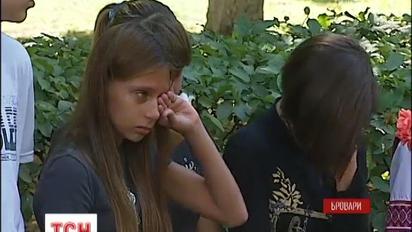 В Броварах попрощались с 13-летним велосипедистом Андреем Положенцевым