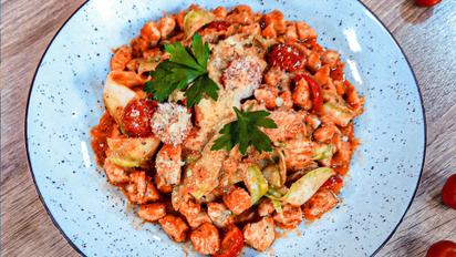 Кулинарный шедевр! Утолит голод на ура! Рецепт полезной пасты из кабачка