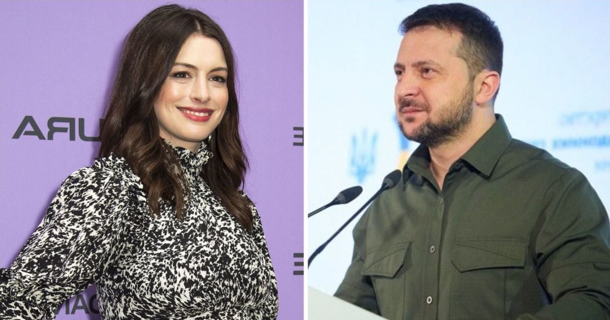 Энн Хэтэуэй назвала Владимира Зеленского "героем нашего времени" и поддержала Украину