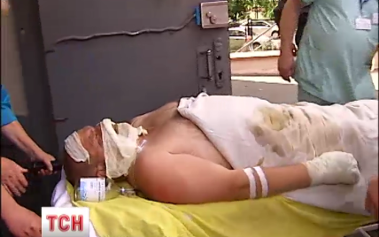 Пострадавших в результате пожара под Васильковом доставили в киевские больницы