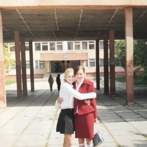 Ірина Федишин у школі / © instagram.com/irynafedyshyn
