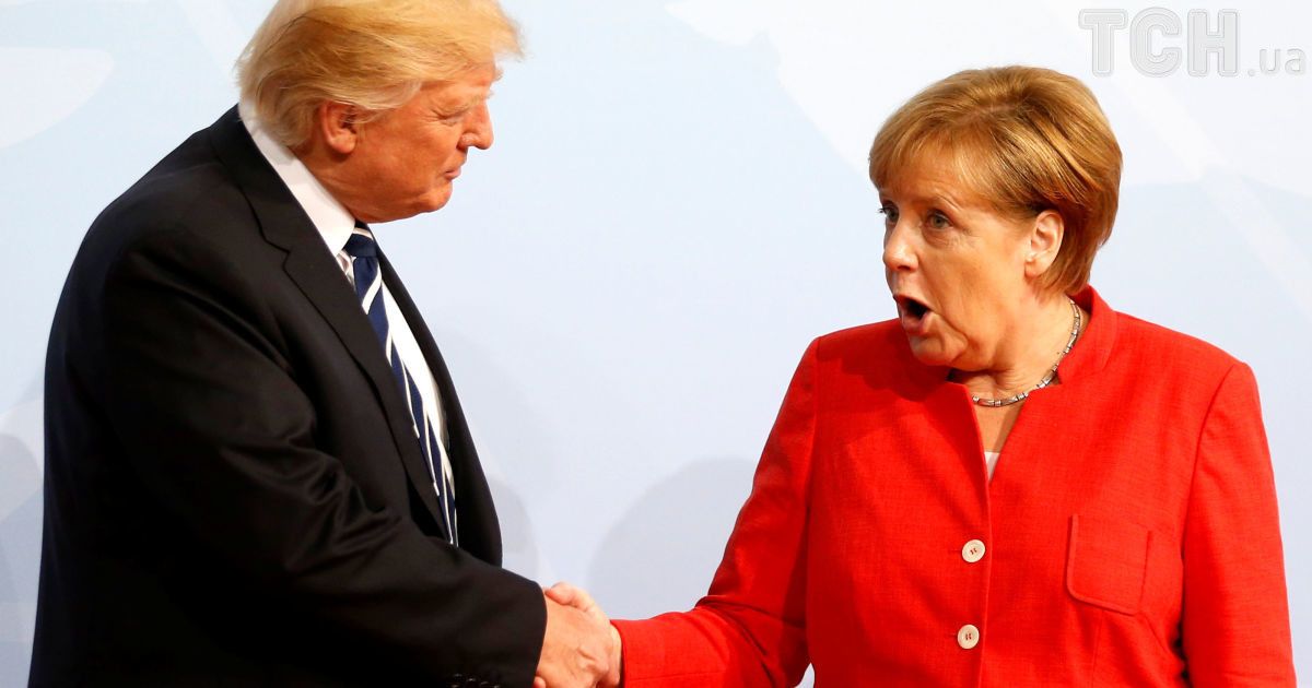 Дональд Трамп и Ангела Меркель / © Reuters
