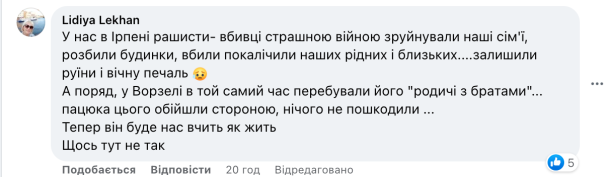 Коментарі щодо висловлювання Андрія Липовецького. / © 