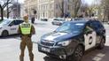 У Ризі невідомий зірвав прапор України