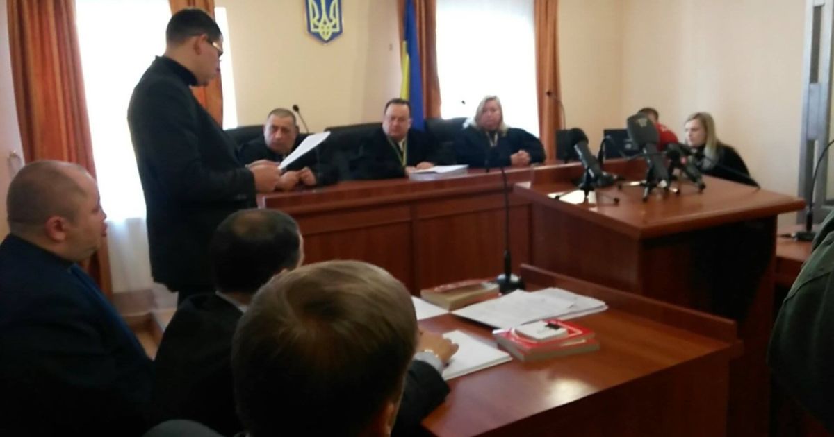 Олександр Єфремов у Старобільську_2 / © Фото Дмитра Святненка/ТСН