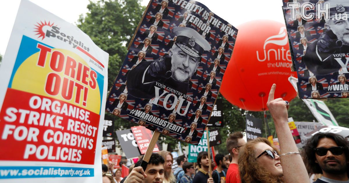 протести, мей, лондон_5 / © Reuters