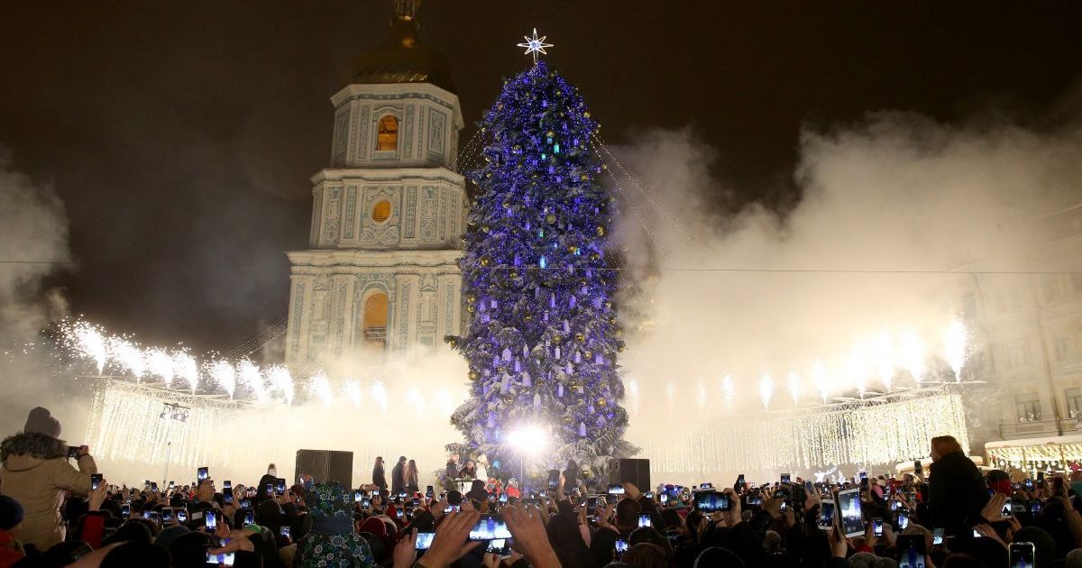 головна ялинка Києва_3 / © УНІАН