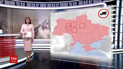 Через снігопади рух вантажівок заборонили у п'яти областях України