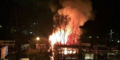 В Одесі палає фітнес-центр, в якому тренувалися поліцейські та учасники АТО