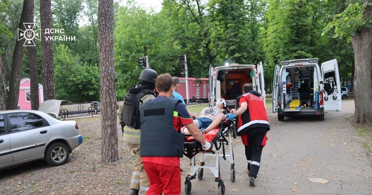 Удар по Харькову 7 июня