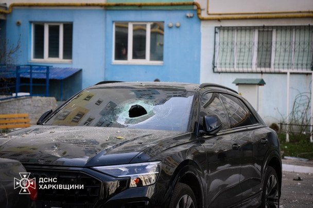 The aftermath of the Russian attack on Kharkiv, April 6, 2026