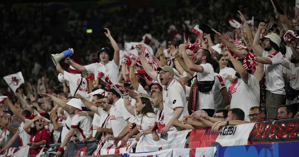 Болельщики сборной Грузии по футболу