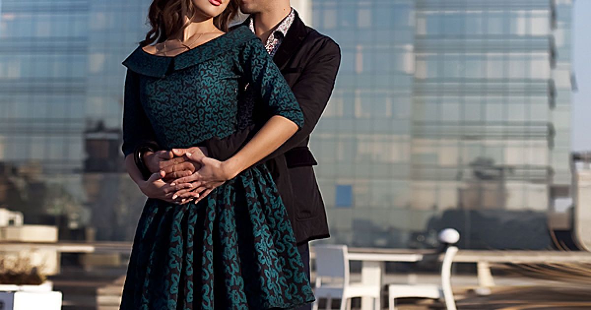 Ступка с любимой снялись в романтичном фотосете / © lovefp.com