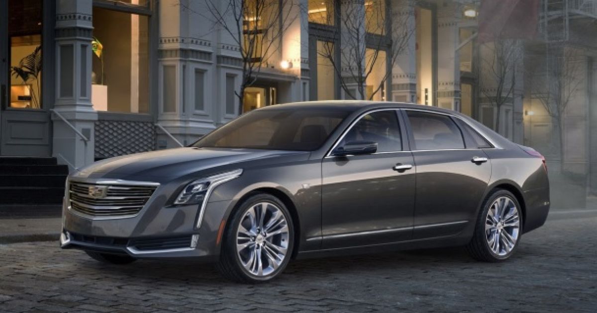 В Шанхай привезут гибридный Cadillac CT6
